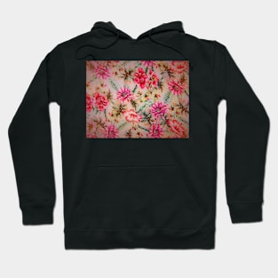 pink,blush,tropical flowers  House of Harlequin Hoodie